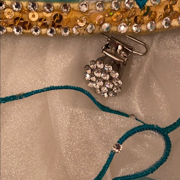 Seafoam green Irish step dress. - Picture 4 of 10